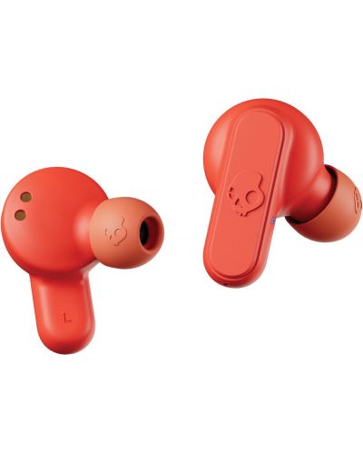 Σπορ ακουστικά με μικρόφωνο Skullcandy - Dime, TWS, κόκκινα - 2