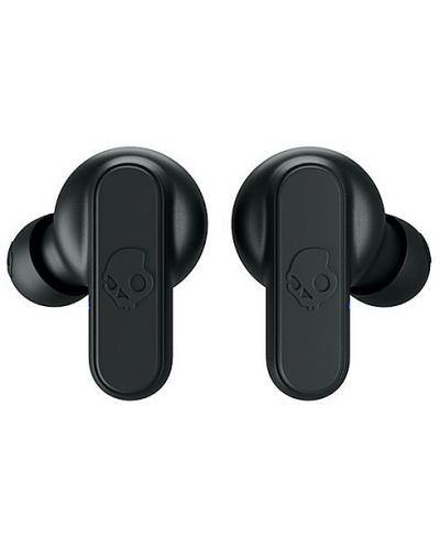 Αθλητικά ακουστικά με μικρόφωνο Skullcandy - Dime, TWS, μαύρα - 1
