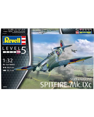 Συναρμολογημένο μοντέλο  Revell - Αεροσκάφος Supermarine Spitfire Mk.IXc (03927). - 2