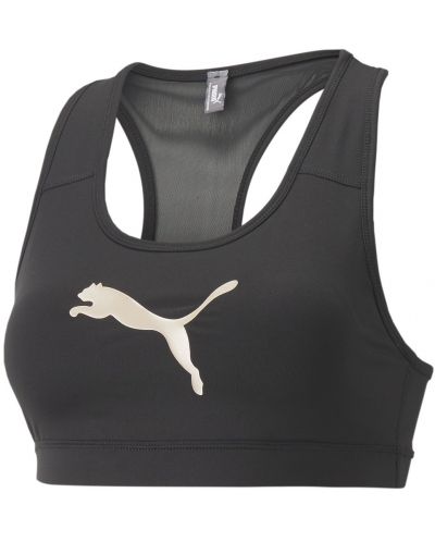 Γυναικείο Αθλητικό Μπουστάκι  Puma - Mid Impact 4Keeps Graphic, μαύρο - 1