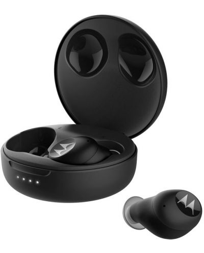 Σπορ Ακουστικά με μικρόφωνο Motorola - Vervebuds 250, TWS, μαύρα - 1