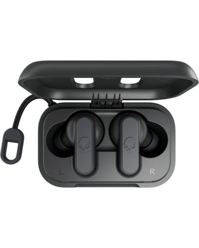 Αθλητικά ακουστικά με μικρόφωνο Skullcandy - Dime, TWS, γκρι - 2