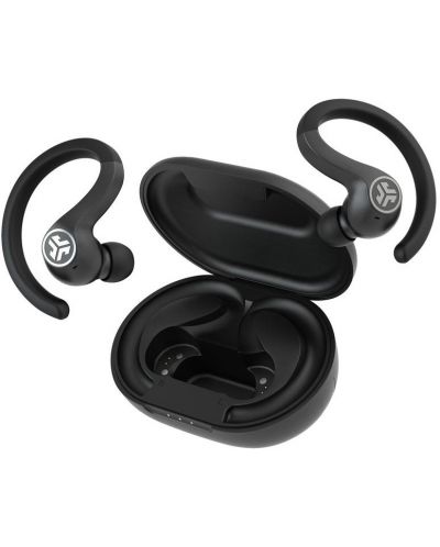 Σπορ ακουστικά με μικρόφωνο JLab - JBuds Air Sport, TWS, μαύρα - 2