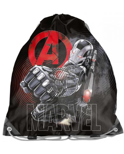 Αθλητική τσάντα Paso Iron Man - μαύρο - 1