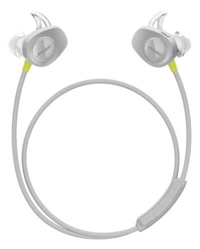 Αθλητικά ασύρματα ακουστικά Bose - SoundSport, γκρι/πράσινα - 5