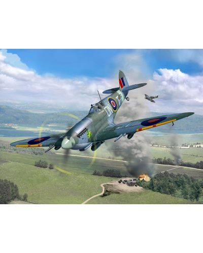 Συναρμολογημένο μοντέλο  Revell - Αεροσκάφος Supermarine Spitfire Mk.IXc (03927). - 8