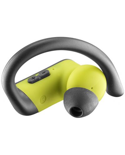 Σπορ ακουστικά Cellularline - Sport Sprinter, TWS, κίτρινα - 2