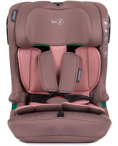 Κάθισμα αυτοκινήτου  Chipolino - LuxX, IsoFix, i-Size, 76-150 cm, φλαμίνγκο - 3