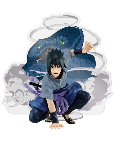 Αγαλματίδιο Banpresto Animation: Naruto Shippuden - Uchiha Sasuke (Panel Spectacle), 9 cm - 5