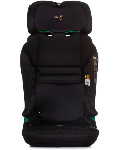 Κάθισμα αυτοκινήτου  Chipolino - LuxX, IsoFix, i-Size, 76-150 cm, obsidian - 4