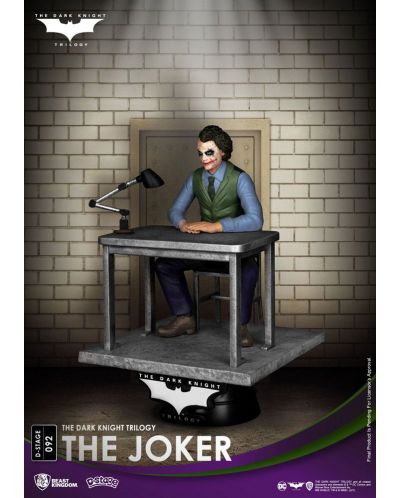 Ειδώλιο Beast Kingdom DC Comics: Batman - The Joker (The Dark Knight), 16 εκ - 3