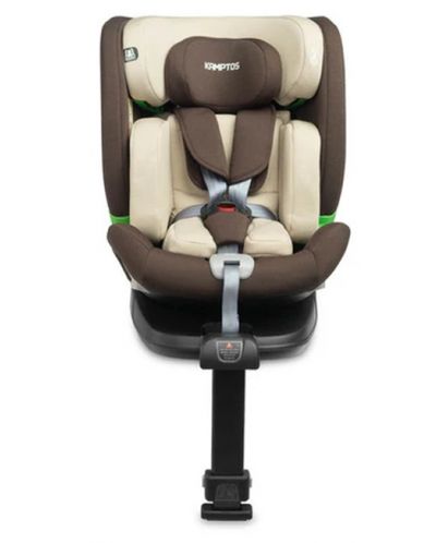 Столче за кола Caretero - Kamptos, IsoFix, i-Size, 40-150 cm, Beige - 7