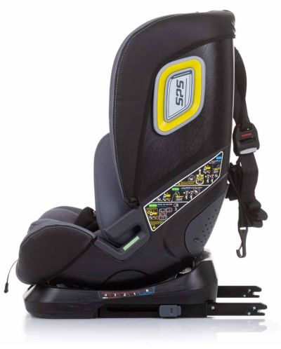 Κάθισμα αυτοκινήτου Chipolino - Next Gen, 360°, i-Size, 0-36 kg, Graphite - 4