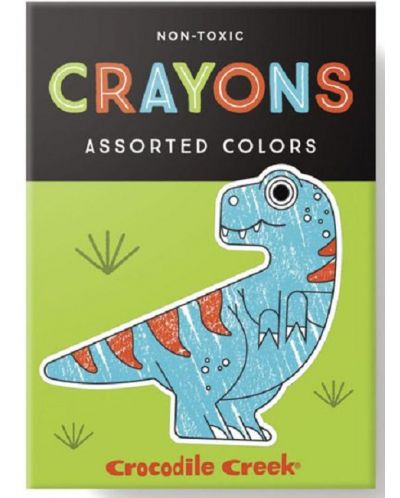 Αυτοκόλλητα για χρωματισμό Crocodile Creek - Δεινόσαυροι, 2022 - 3