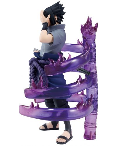 Αγαλματίδιο Banpresto Animation: Naruto Shippuden - Uchiha Sasuke II (Effectreme), 15 cm - 3