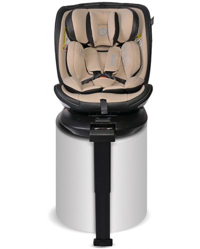 Κάθισμα αυτοκινήτου  Lorelli - Estate, i-Size, Isofix, 40-150 cm, Leg, Beige - 2