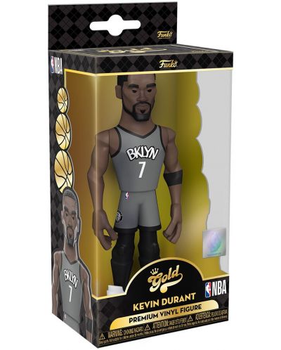 Αγαλμάτιο Funko Gold Sports: Basketball - Kevin Durant (Brooklyn Nets), 13 cm - 3