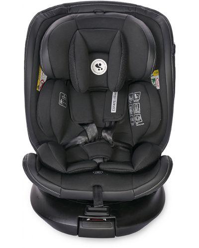 Κάθισμα αυτοκινήτου  Lorelli - Estate, i-Size, Isofix, 40-150 cm, Leg, Black Jasper - 4