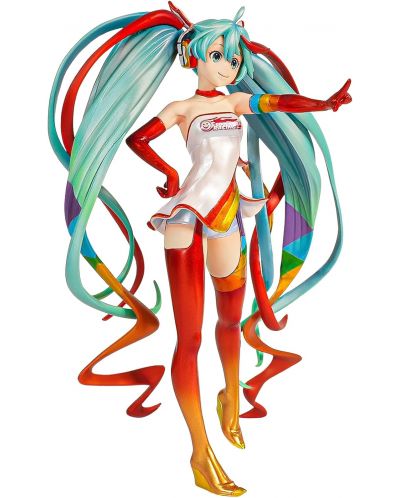 Αγαλματάκι Banpresto Animation: Hatsune Miku - Hatsune Miku (Chronicle Racing 2016), 19 cm - 2