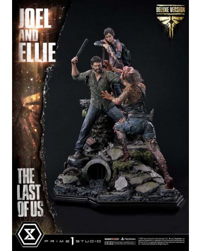 Αγαλματίδιο Prime 1 Games: The Last of Us Part I - Joel & Ellie (Deluxe Version), 73 cm - 2