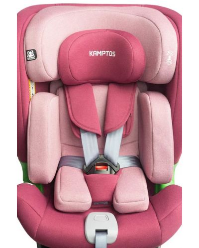 Κάθισμα αυτοκινήτου  Caretero - Kamptos, IsoFix, i-Size, 40-150 cm, Dirty Pink - 10