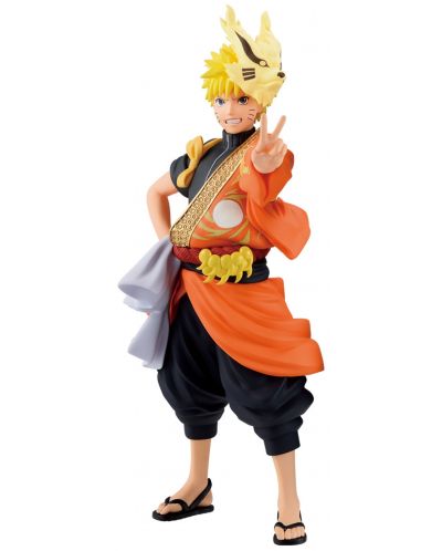Αγαλματίδιο Banpresto Animation: Naruto Shippuden - Naruto Uzumaki (20th Anniversary Costume), 16 cm - 2