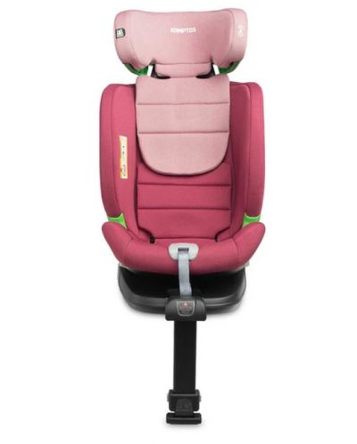 Κάθισμα αυτοκινήτου  Caretero - Kamptos, IsoFix, i-Size, 40-150 cm, Dirty Pink - 9