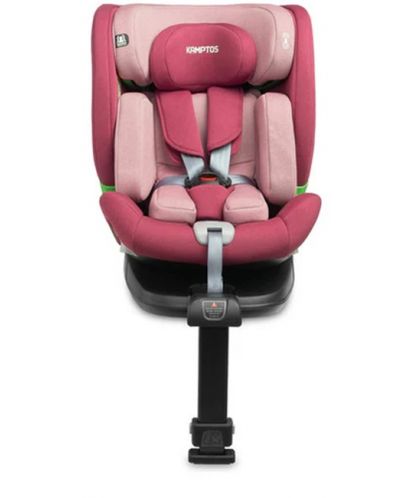 Κάθισμα αυτοκινήτου  Caretero - Kamptos, IsoFix, i-Size, 40-150 cm, Dirty Pink - 3