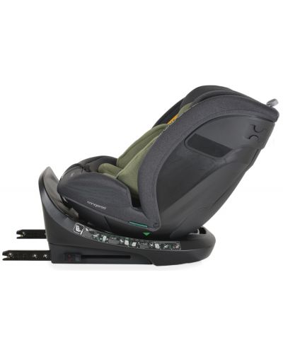 Κάθισμα αυτοκινήτου  Cangaroo - Draco, 360°, I-Size, IsoFix, 40-150 cm,λαδί - 4