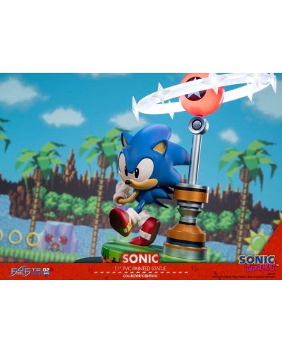 Αγαλμάτιο First 4 Figures Games: Sonic The Hedgehog - Sonic (Collector's Edition), 27 cm - 2