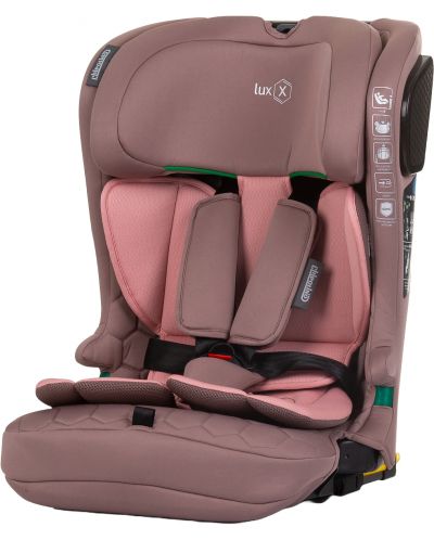 Κάθισμα αυτοκινήτου  Chipolino - LuxX, IsoFix, i-Size, 76-150 cm, φλαμίνγκο - 1