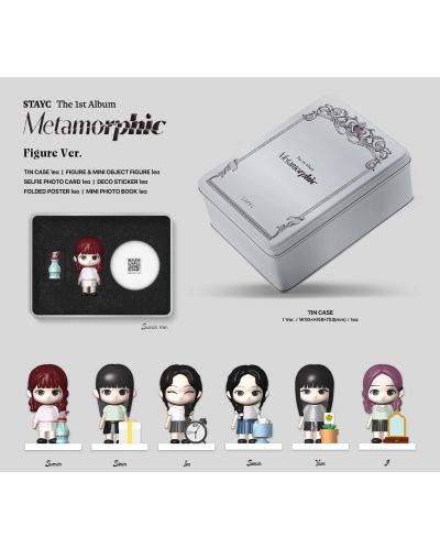 STAYC - Metamorphic, Limited Figure Version (CD Box) - 3