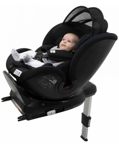 Παιδικό κάθισμα αυτοκινήτου Chicco - One Seat Air, 0-36 kg, Black Air - 5