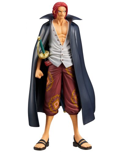 Αγαλματάκι Banpresto Animation: One Piece - Shanks (The Grandline Men) (Vol. 2), 17 cm - 4