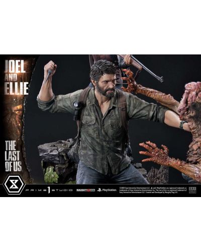 Αγαλματίδιο Prime 1 Games: The Last of Us Part I - Joel & Ellie (Deluxe Version), 73 cm - 3