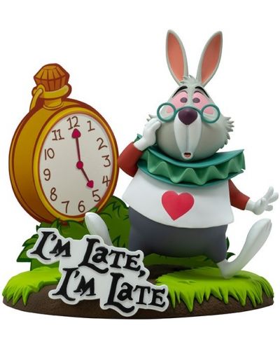 Αγαλματίδιο ABYstyle Disney: Alice in Wonderland - White rabbit, 10 cm - 1