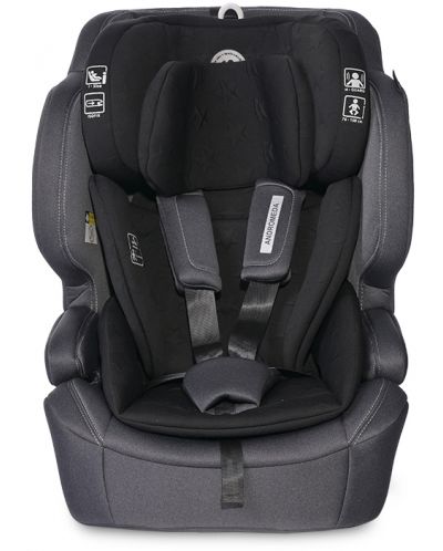 Κάθισμα αυτοκινήτου  Lorelli - Andromeda, i-Size, Isofix, 76-150 cm, Black Stars - 3