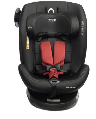 Κάθισμα αυτοκινήτου Caretero - Commo, IsoFix, i-Size, 40-150 cm, Burgundy - 4