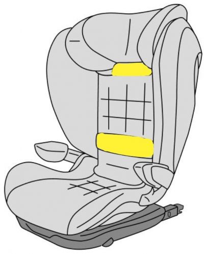 Κάθισμα αυτοκινήτου Avionaut - MaxSpace Comfort +, i-Size, IsoFix, 100-150 cm, Grey - 7