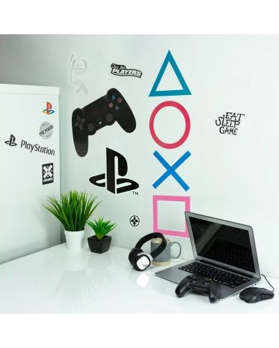 Αυτοκόλλητα τοίχου Paladone Games: PlayStation - Symbols - 3