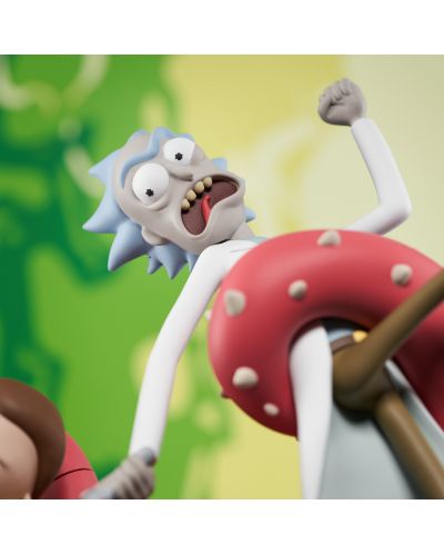 Αγαλματίδιο Diamond Select Animation: Rick and Morty - Rick and Morty, 25 cm - 9