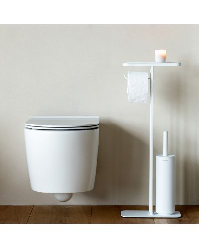 Βάση τουαλέτας με βούρτσα Brabantia - MindSet, Mineral Fresh White - 10