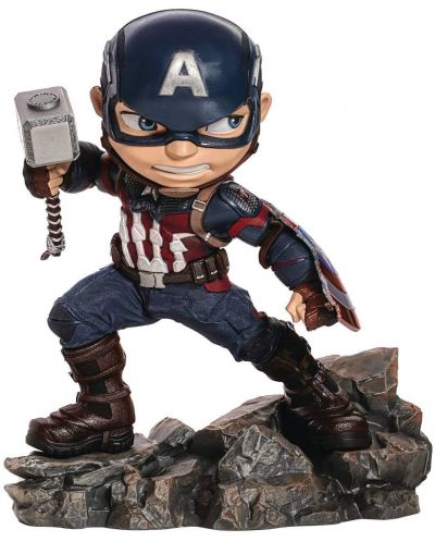 Αγαλματάκι Iron Studios Marvel: Captain America - Captain America, 15 cm - 1