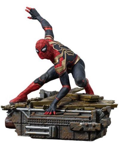 Αγαλματίδιο Iron Studios Marvel: Spider-Man - Spider-Man (Peter #1), 19 cm - 1
