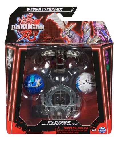 Σετ εκκίνησης Bakugan - Special Attack Nillious - 1