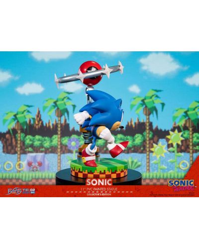 Αγαλμάτιο First 4 Figures Games: Sonic The Hedgehog - Sonic (Collector's Edition), 27 cm - 6