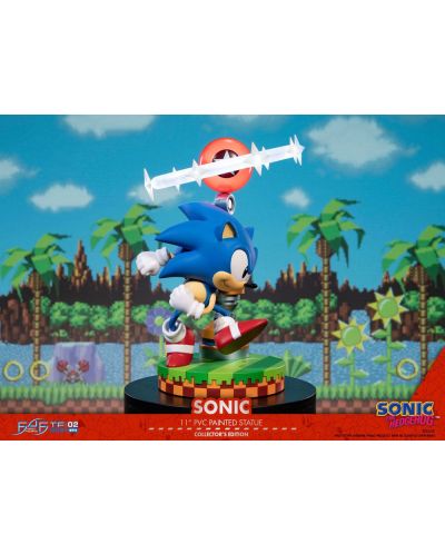 Αγαλμάτιο First 4 Figures Games: Sonic The Hedgehog - Sonic (Collector's Edition), 27 cm - 5