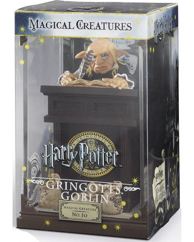 Αγαλματίδιο The Noble Collection Movies: Harry Potter - Gringotts Goblin (Magical Creatures), 19 εκ - 4