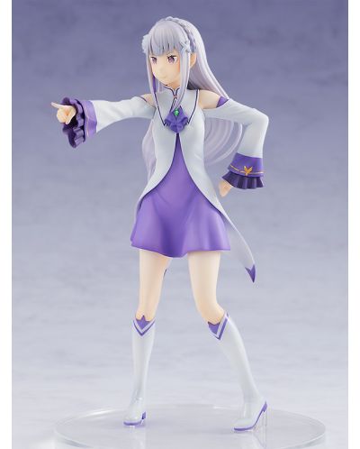 Αγαλματάκι Good Smile Company Animation: Re:Zero - Emilia, 17 cm - 4