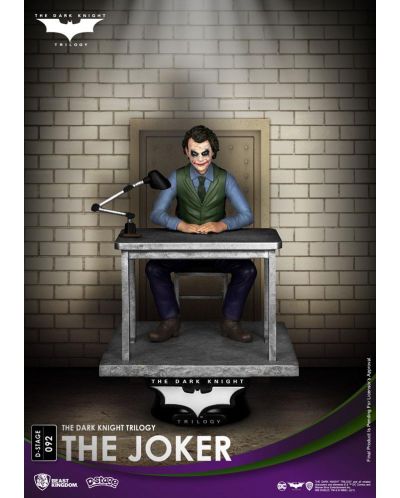 Ειδώλιο Beast Kingdom DC Comics: Batman - The Joker (The Dark Knight), 16 εκ - 2